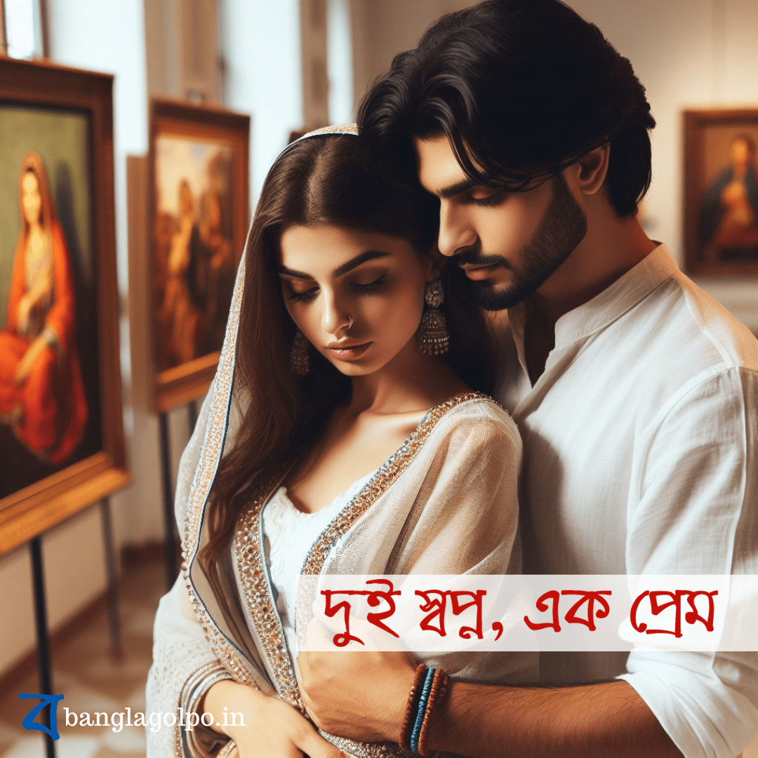 একজন শিল্পী এবং একজন লেখিকার প্রেমের গল্প, যাদের জীবন এক অসাধারণ চিত্রকর্মের মাধ্যমে জড়িয়ে যায়। ক্যানভাসের বাইরে তাদের ভালোবাসার গল্প, যেখানে স্বপ্ন, অনুপ্রেরণা এবং অভিজ্ঞতা এক অবিচ্ছেদ্য বন্ধনে জড়িয়ে পড়ে।