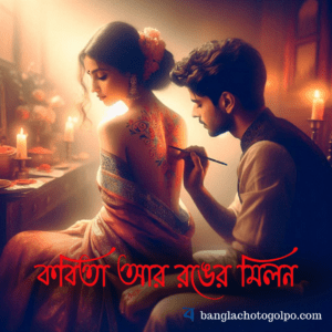 কবিতা ও রঙের মেলবন্ধনে গড়া এক অসাধারণ প্রেমের গল্প। রোমান্টিক বাংলা ছোট গল্প-এর এই অধ্যায়ে অনুভূতি, শিল্প ও ভালোবাসার এক নতুন রূপের সন্ধান পাবেন। মনমুগ্ধকর অডিও স্টোরির সহযোগে প্রেমের শিল্পকর্মে হারিয়ে যান।