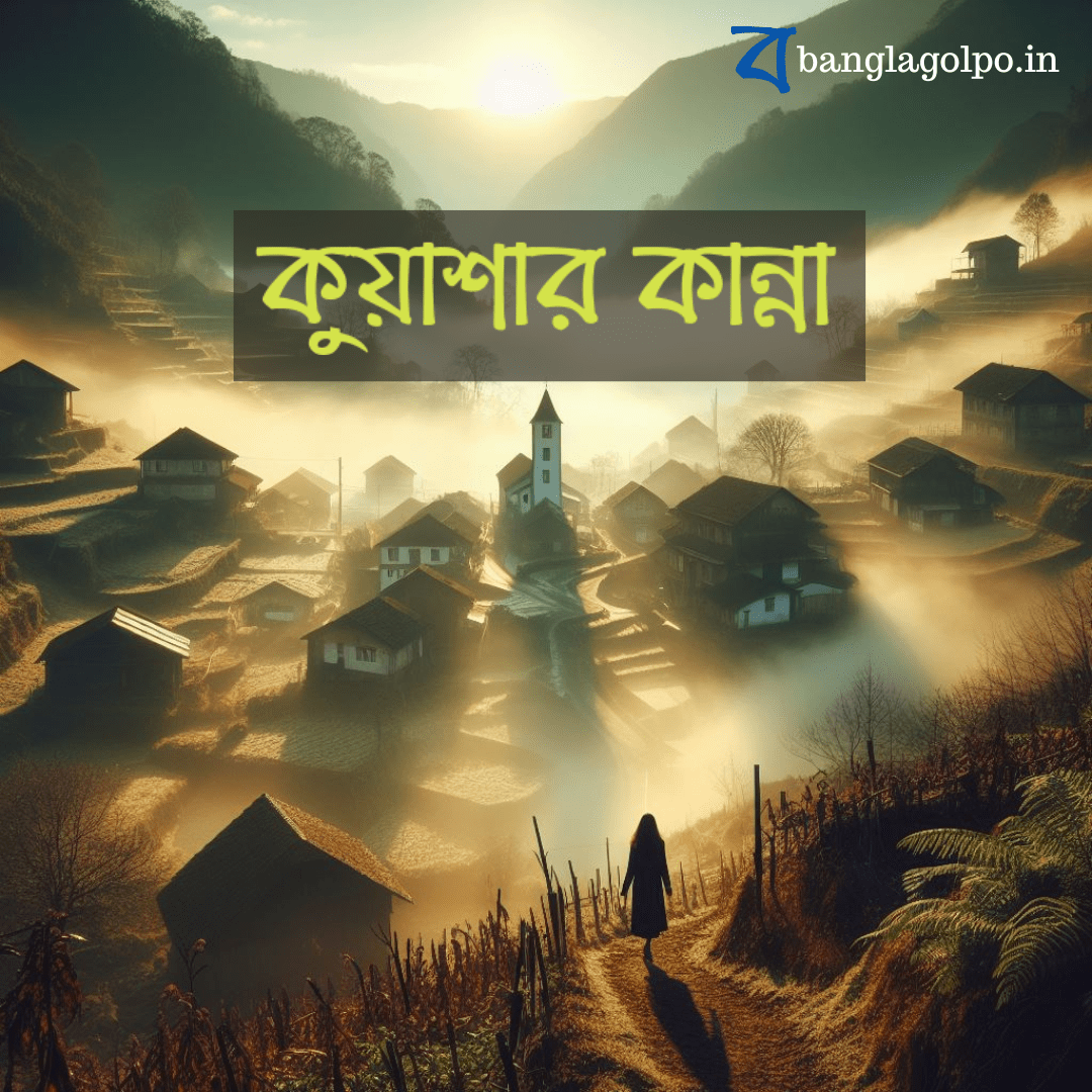 এক গ্রামে রহস্যময় কুয়াশা, অভিশাপ, আর অদ্ভুত ঘটনার কেন্দ্রে এক লেখিকা। ঈশান দত্তের জমি দখলের কাহিনী, অভিনন্দ দত্তের আত্মহত্যা, শিবনাথের লেখা রহস্যের সূত্র। কুয়াশার মধ্যে কান্নার শব্দ, অদ্ভুত ছেলে, সোনার বংশের রহস্য - সবকিছু মিলে এক রোমাঞ্চকর কাহিনী। সত্যিটা কি অভিশাপ?লেখিকা কি সমাধান করতে পারবেন রহস্য?