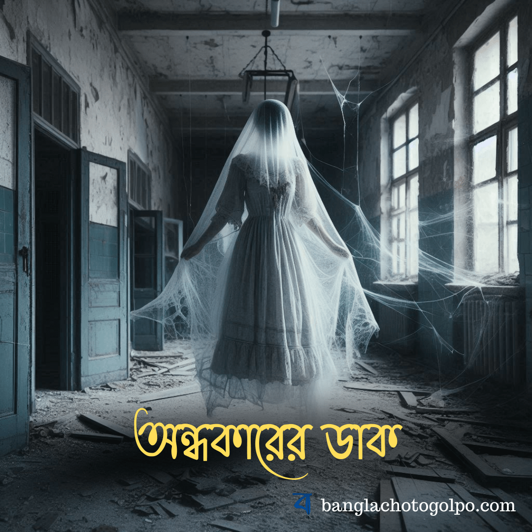 ভুতের গল্প: অন্ধকারের ডাক - এক ভয়ঙ্কর রহস্যের গল্প। জঙ্গলের গভীরে হারিয়ে যাওয়া এক তরুণী, অজানা শক্তির ডাক, এবং ভয়াবহ মুখোমুখি - এই ছোট গল্পে আছে সব।