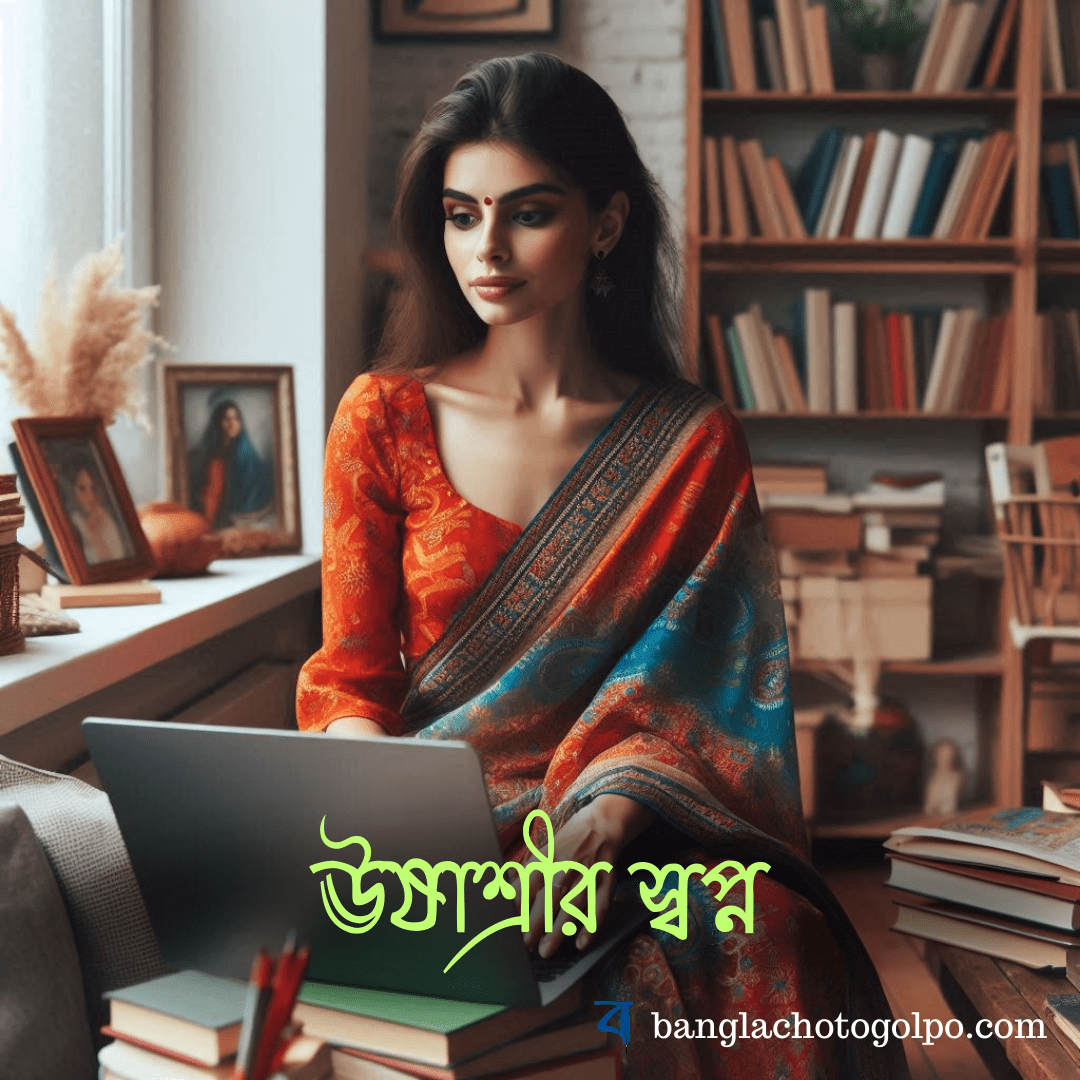 এই অনুপ্রেরণামূলক বাংলা ছোট গল্পটি ঊষাশ্রী নামে এক তরুণী লেখিকার লন্ডনে আসার পর লেখিকা হওয়ার স্বপ্ন পূরণের কাহিনী বর্ণনা করে। গল্পটি লেখালেখির পথে আসা বাধা, হতাশা এবং ঊষাশ্রীর অদম্য সাহস ও ধৈর্যের উপর আলোকপাত করে। ঊষাশ্রীর গল্প অন্য স্বপ্নবাজদের অনুপ্রেরণা জোগাবে এবং তাদের স্বপ্নের পিছনে ছুটতে উৎসাহিত করবে।