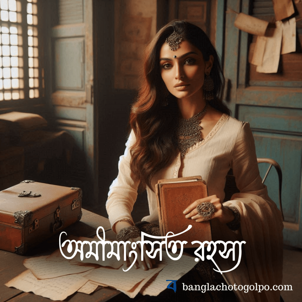 অমীমাংসিত রহস্য নিয়ে এক অনন্য বাংলা ছোট গল্প, যেখানে অতীতের গোপন সত্য উন্মোচনে শ্রেয়ার যাত্রা রহস্য ও রোমাঞ্চে ভরা। রহস্য রোমাঞ্চ প্রেমীদের জন্য আদর্শ পাঠ।