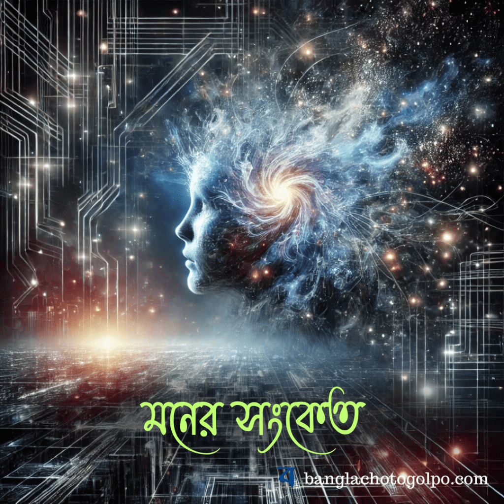 "মনের সংকেত" একটি চিত্তাকর্ষক কল্পবিজ্ঞান গল্প, যেখানে মানুষের কল্পনাশক্তির বিপদ ও সম্ভাবনা নিয়ে একটি গভীর বাংলা ছোট গল্প তুলে ধরা হয়েছে, যা পাঠককে ভাবতে বাধ্য করে।