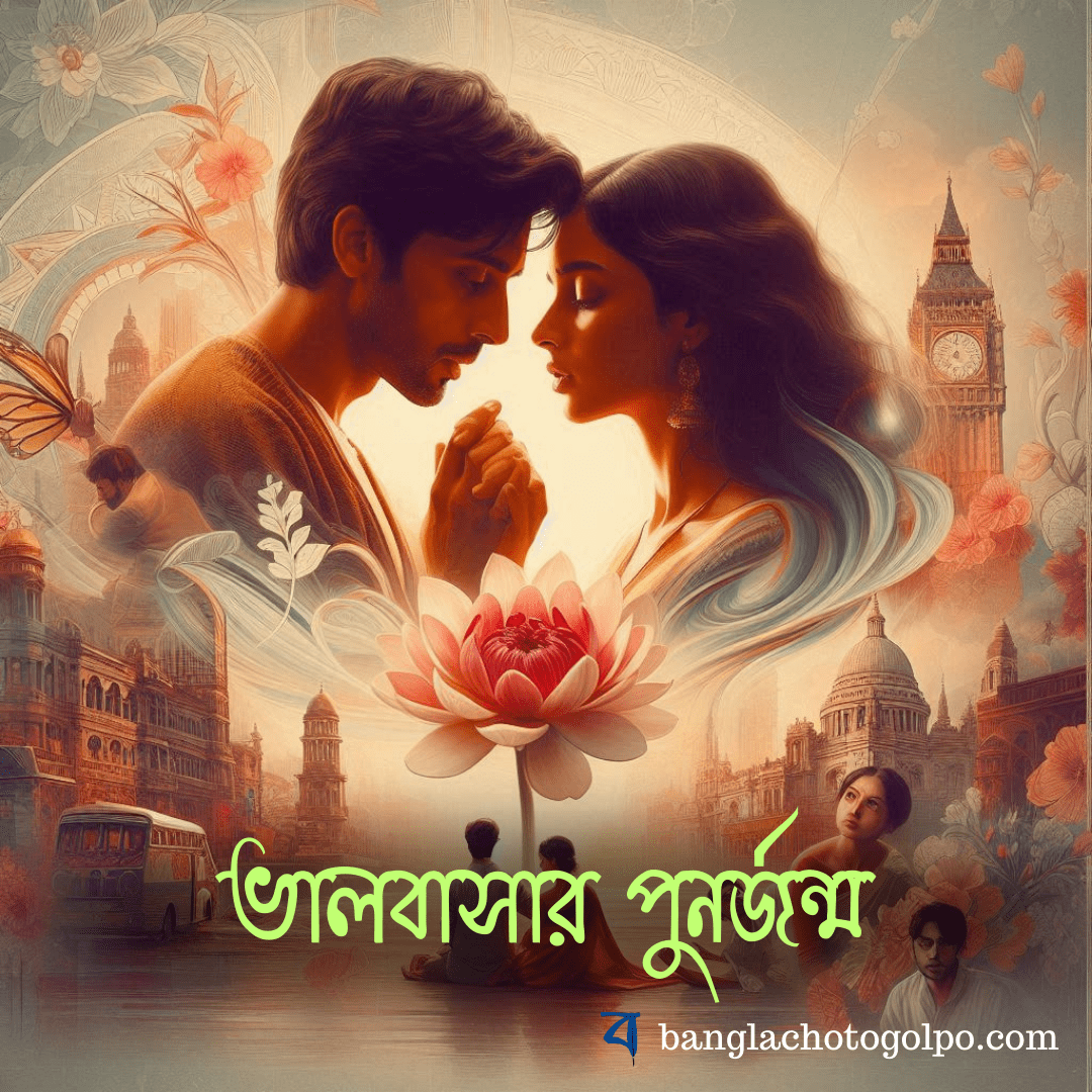 "ভালবাসার পুনর্জন্ম" একটি রোমান্টিক বাংলা ছোট গল্প, যেখানে মায়া ও ঋষির সম্পর্ক নতুন করে গড়ে ওঠে, এবং দেব নতুন জীবনের পথে পা বাড়ান। অনুভূতি ও ক্ষমতার কাহিনী।