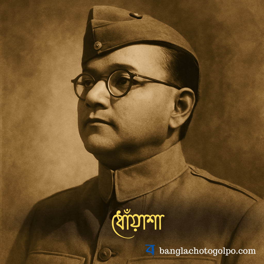 নেতাজি সুভাষ চন্দ্র বসুর গায়েব হওয়া ঘিরে রহস্য! তিনি কি আজও বেঁচে? ফিরে আসবেন? পড়ুন সত্য ঘটনা অবলম্বনে লেখা বাংলা ছোট গল্প "ধোঁয়াশা"—এক গভীর প্রশ্নের উত্তরে যাত্রা।