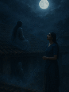 এক পুরনো বাড়িতে এক তরুণীর অতৃপ্ত মায়ের ফিরে আসার গা ছমছমে ভুতের বাংলা ছোট গল্প। গান আর রহস্যে মিশে যায় তৃষার জীবন!