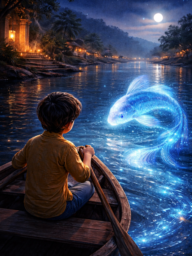 নীল আলোর দীপকথা – ছোটদের রূপকথার গল্প