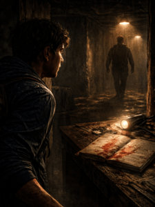 বাবার কণ্ঠ, রক্তের দাগ আর বন্দুকের মুখে দাঁড়িয়ে থাকা সত্য—এই গল্পে নেই সহজ উত্তর। পড়ুন গভীর ও বাস্তব অনুভূতির রহস্য-রোমাঞ্চ বাংলা ছোট গল্প।